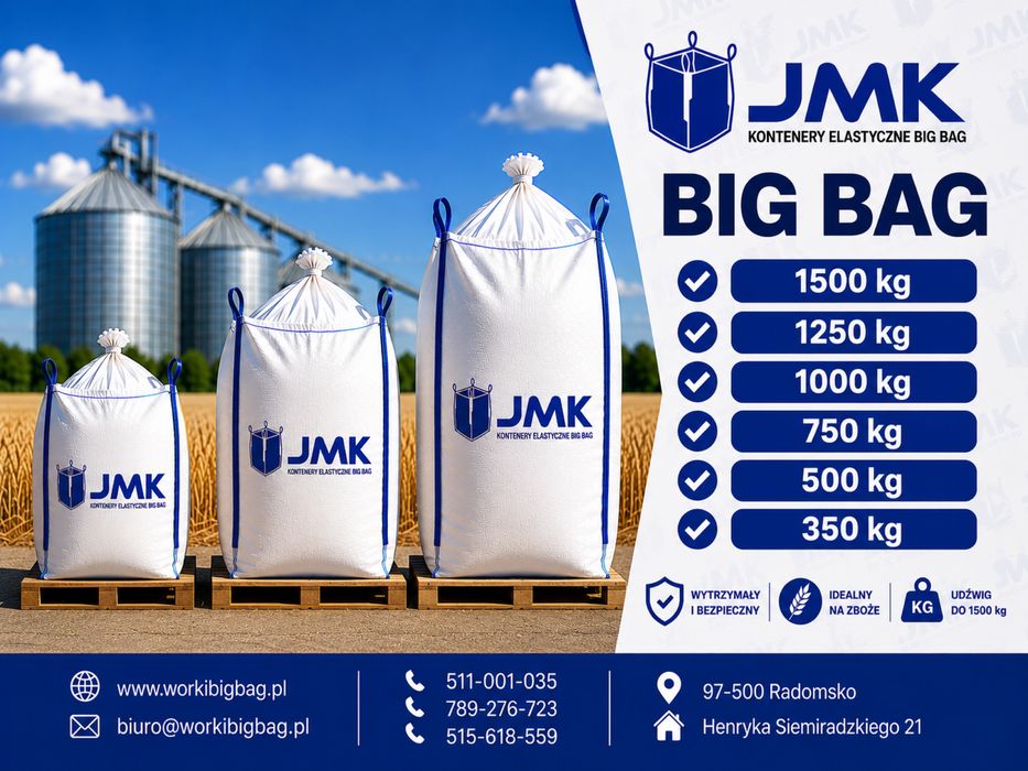Worki big bag bagi Hurtownia Opakowan bigbag Hurt i Detal