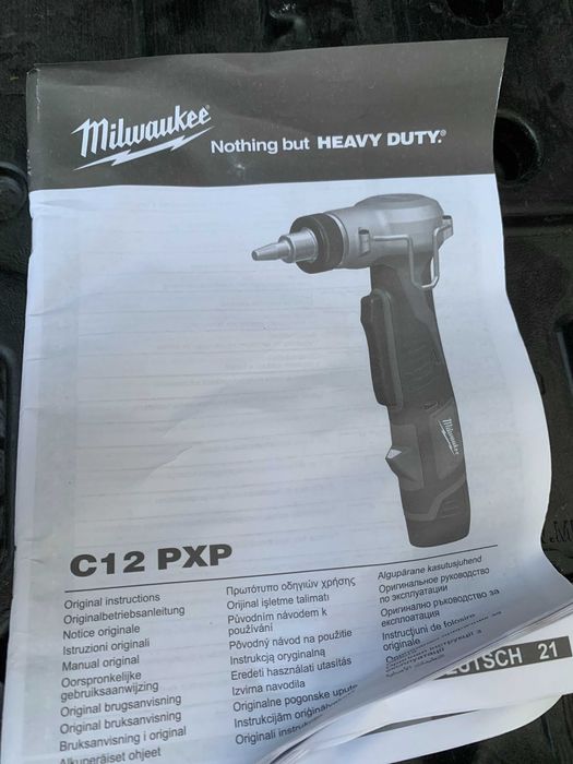 Máquina Expandir Milwaukee C12 PPX64297746405634121