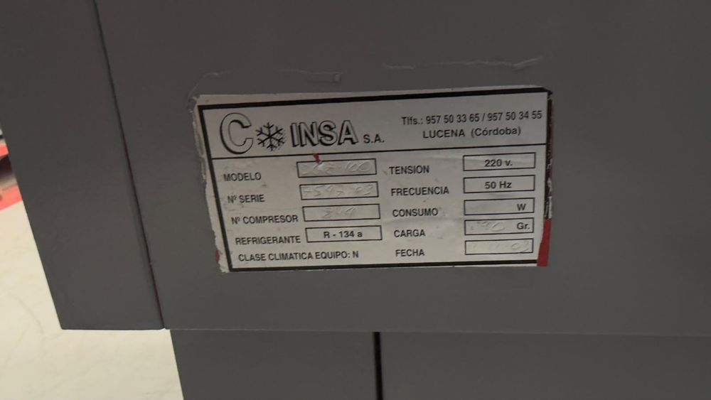 Arca refrigeradora Cinsa