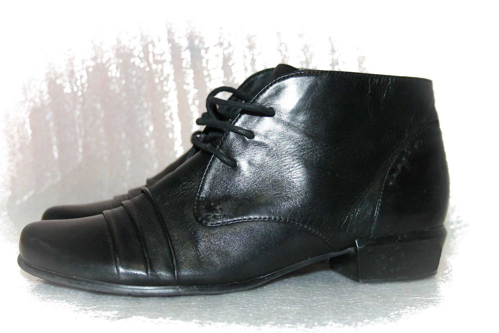 Ботинки женские из натуральной кожи размер 40 демисезонные