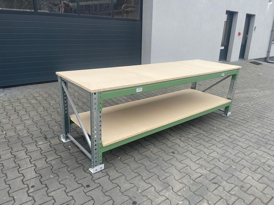 Stół warsztatowy roboczy BITO 290×90×90 cm, ocynk -1353 zł brutto, kpl