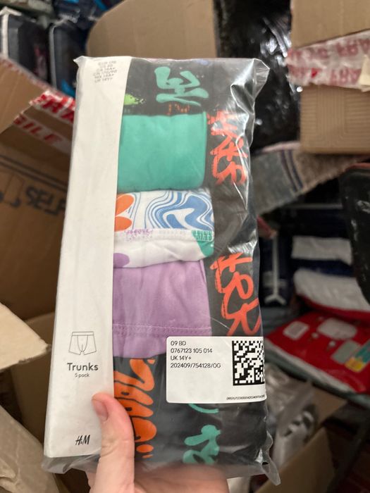 Нові боксери H&M новые боксерки хлопчик шортики мальчик