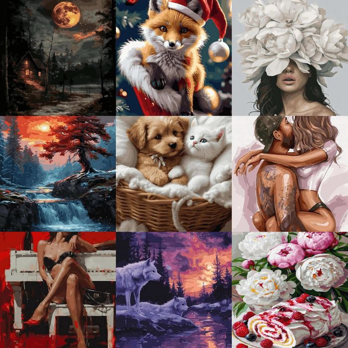 Картина по номерам