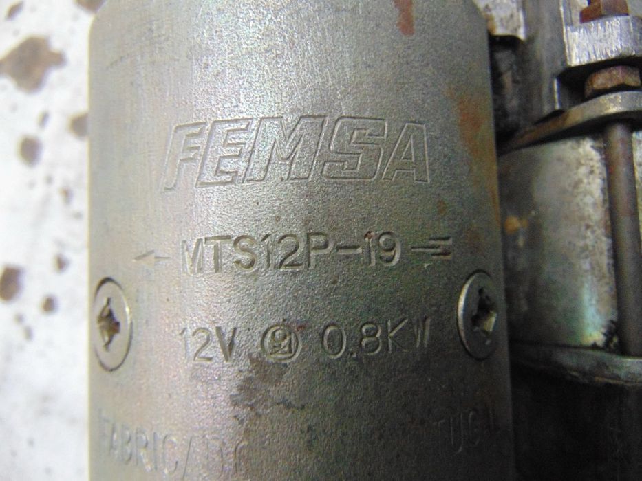 Fiat 128 motor de arranque/Alternador " usado em bom estado