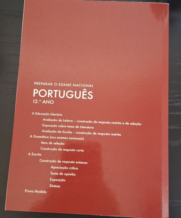 Preparar para o exame nacional de português 12° ano