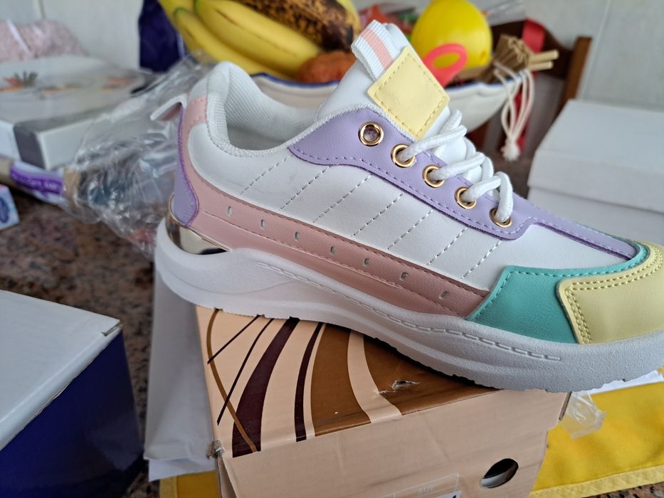 Ténis muito bonitos para menina