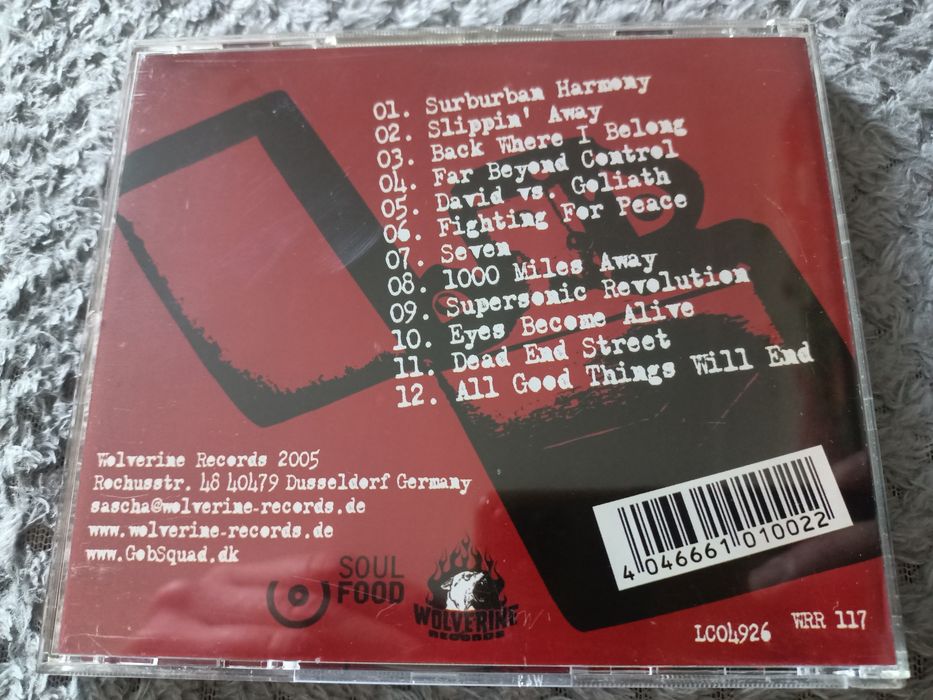 Gob Squad - Far Beyond Control (CD, Album)(rock)(vg+)