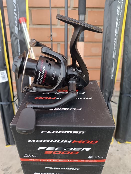 Розпродаж.Фідер Flagman S-river 3.6/3.9 150г + Катушка 5000