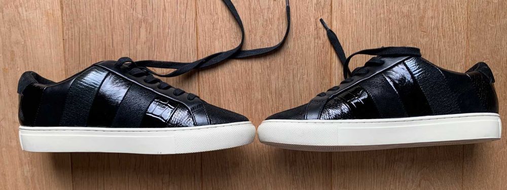 Sneakersy z naturalnej skóry Kurt Geiger London. Rozmiar 38,5