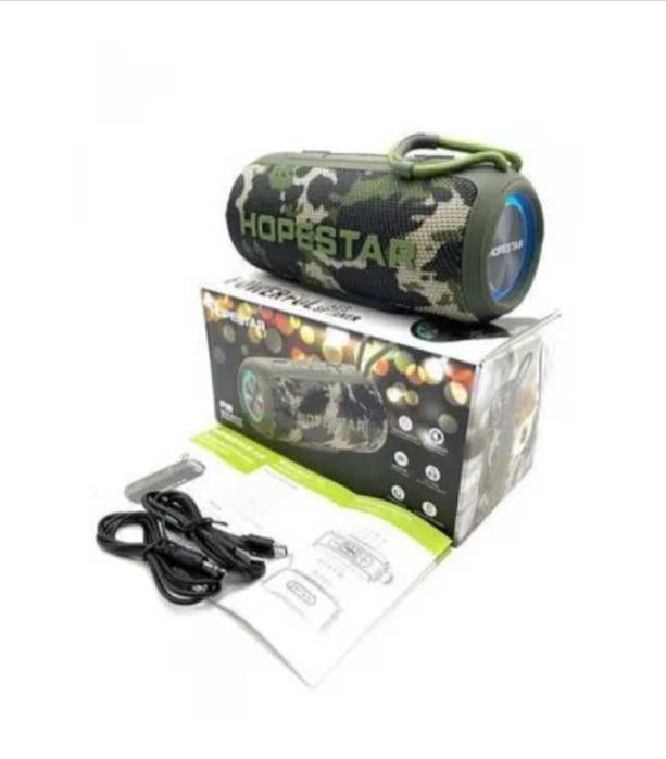 Портативна Bluetooth колонка Hopestar P26 з RGB підсвічуванням