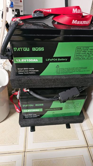 Pack Inversor 3000w + baterias 12v 100ah lifepo4