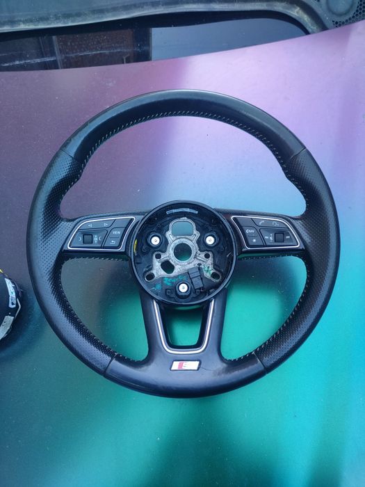 Audi A4 B7 B9 kierownica Sline S-line airbag 8W łopatki