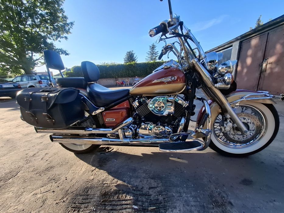 Yamaha drag star classic 650 perła w koronie