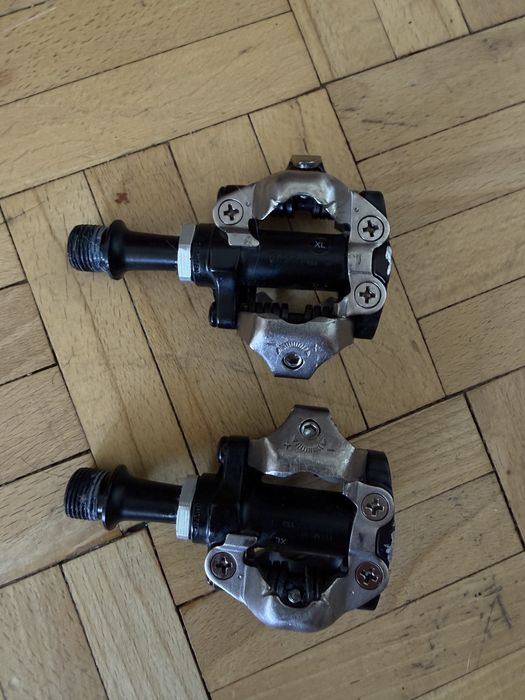 Pedały SPD Shimano PD-M540 czarne + bloki MTB