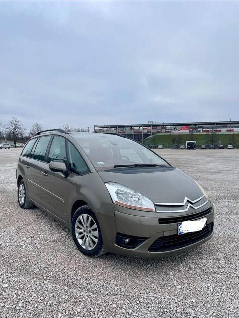 Citroen C4 Grand Picasso 2007 Benzyna 1.8 + LPG, PANORAMICZNY DACH
