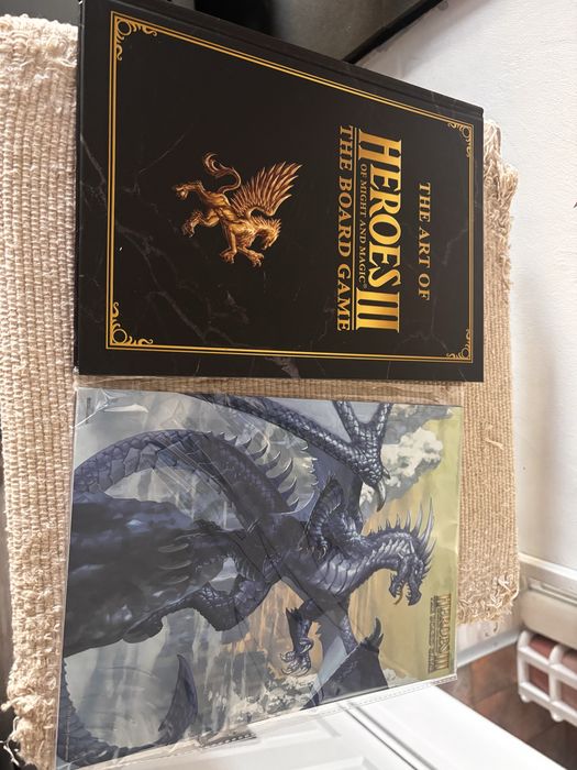 Heroes III The Board Game 2x Big Box wszystkie dodatki