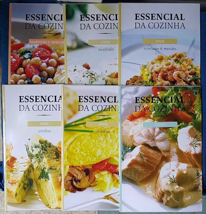 40 livrinhos Essencial da Cozinha do Jornal de Notícias