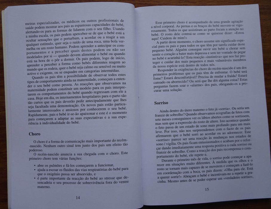A Criança e O Choro (O Método Brazelton)