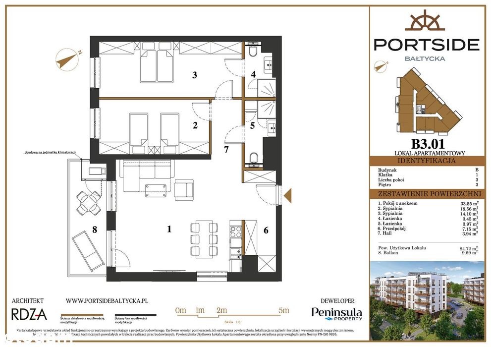 Portside Bałtycka - B3.01