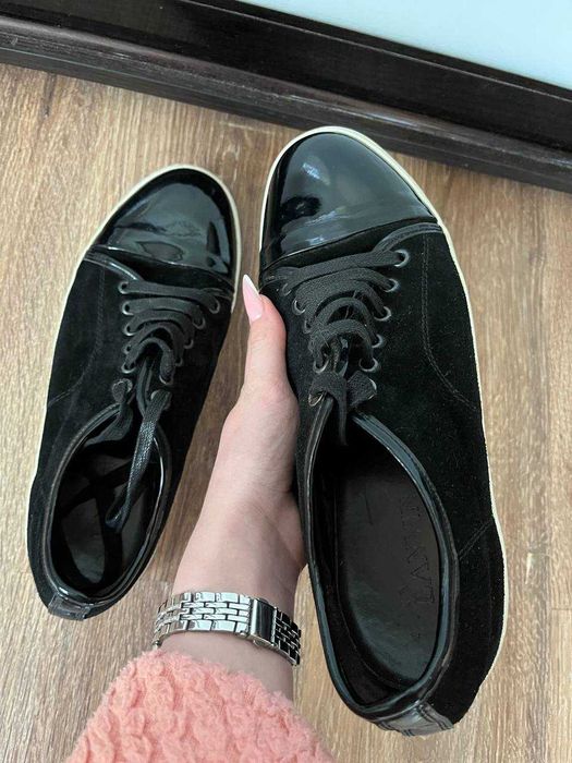 Lanvin
Замшеві кеди Toe Cap Sneaker