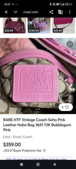 Продаж орігінальну, вінтажну сумку Coach