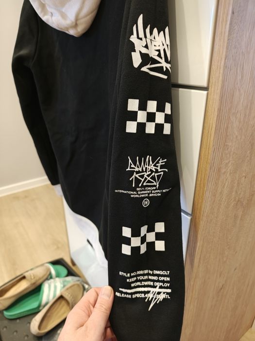 Bluza Cropp XS czarno biala