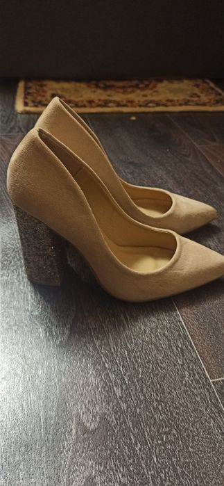 Туфельки замшеві