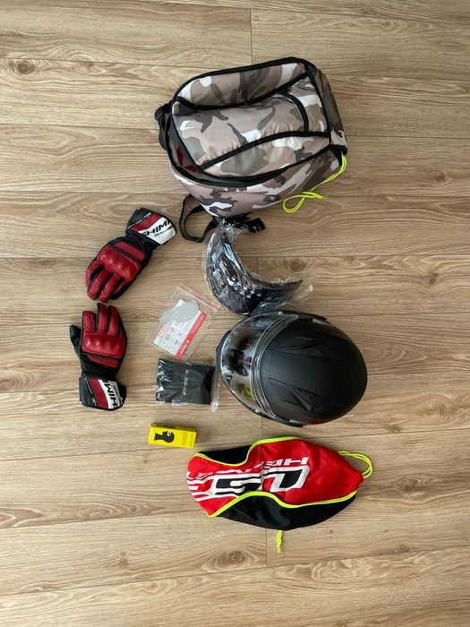 Zestaw motocyklowy LS2 Valiant II + akcesoria (M 57-58)