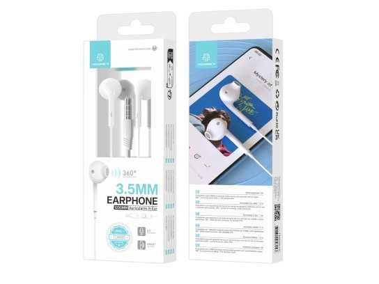 Auriculares In Ear Com Cabo E Microfone