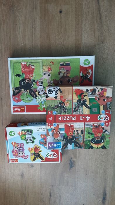 Puzzle bing 3 opakowania