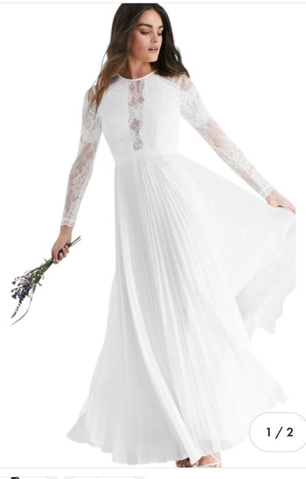 Біла сукня Asos uk10 eur 38 М
