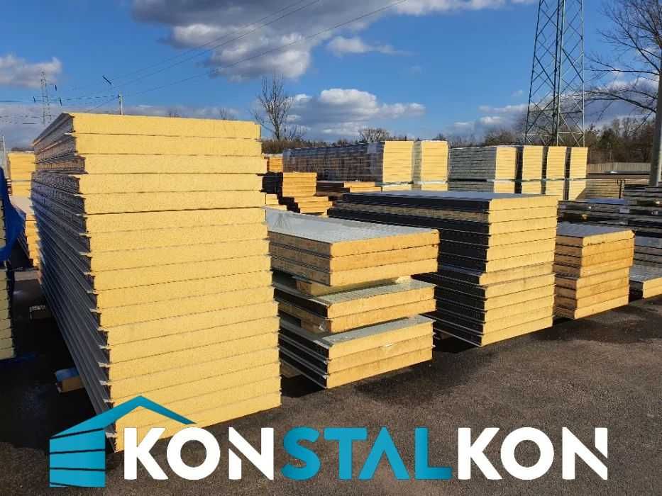 Płyta warstwowa Ścienna Dachowa NOWA Płyty warstwowe PREKON piana