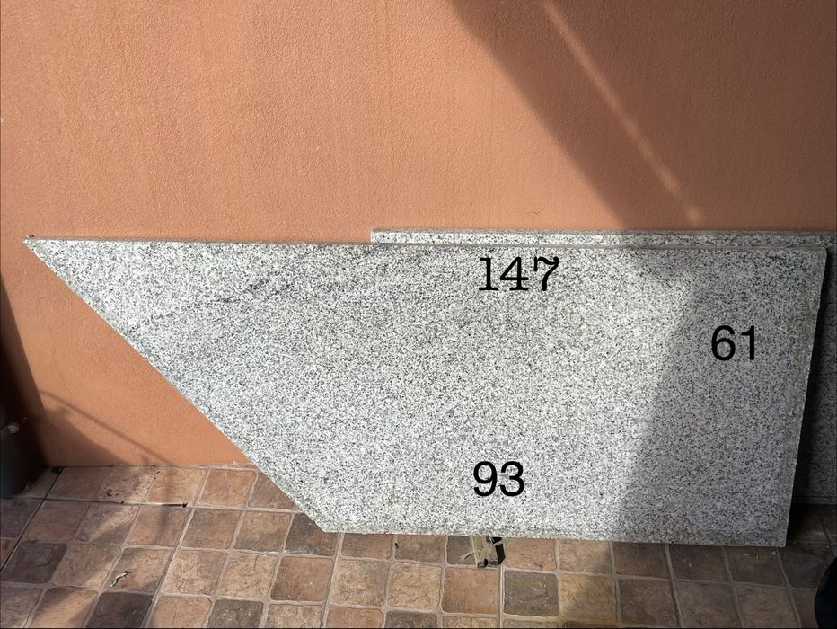 2 pedras de granito de cozinha