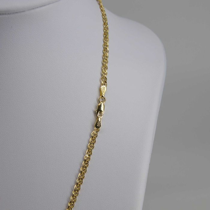 Złoty łańcuszek 585 2,92 gram 45cm MONA LISA Nowy WYSYŁKA GRATIS