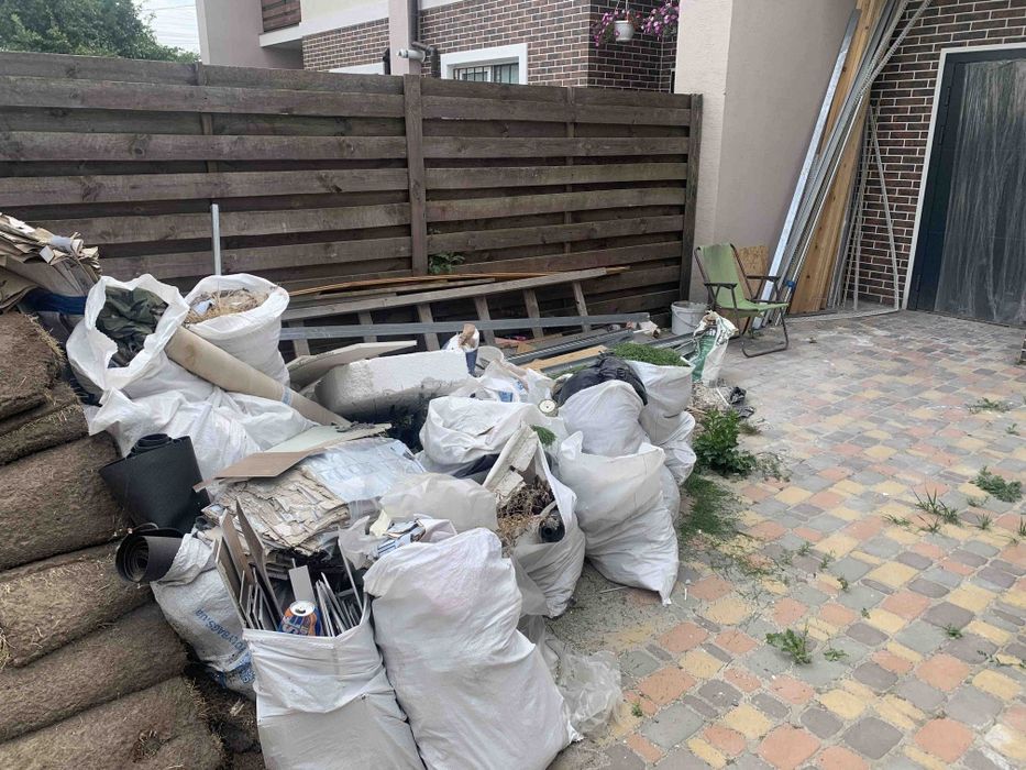 Вивіз сміття,Вывоз мусора вивіз хламу