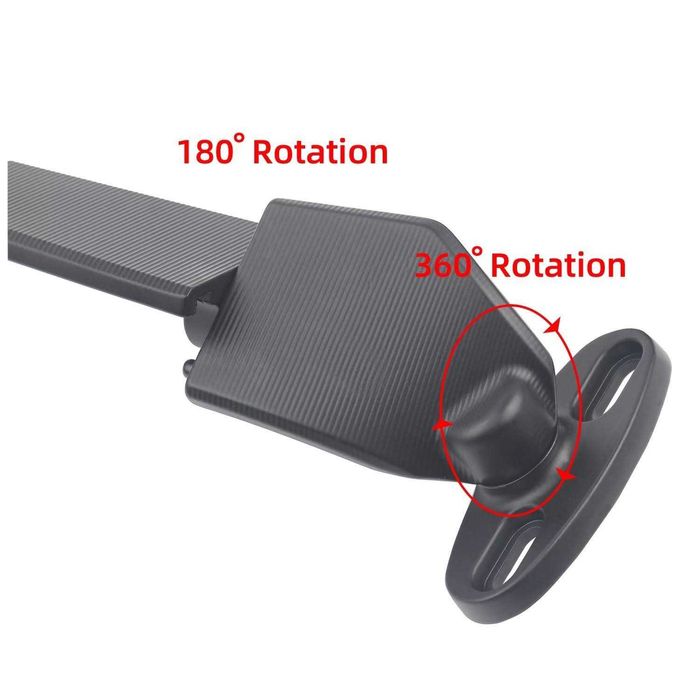 Par de espelhos asa pequenos (130 mm) e grandes (156 mm) moto racer
