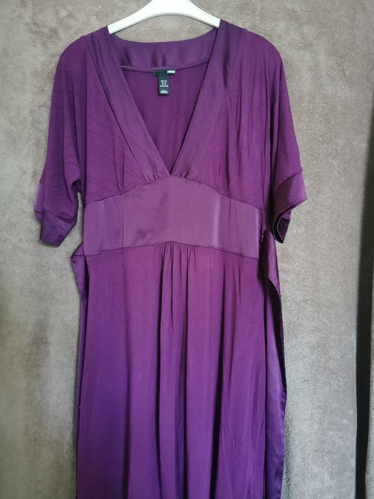 Sukienka fioletowa H&M