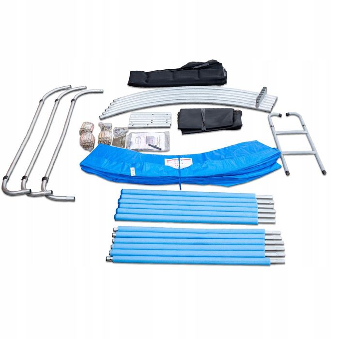 Батут Nobo kids sport 312см 252см 183см сіткою та драбинкою