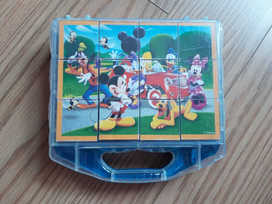 Puzzles Infantis Frozen, Mickey, Doutora Brinquedos, Bela, Animais