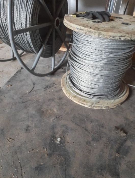 Lina stalowa 12mm, nowa i ocynkowana - 7zł brutto/m