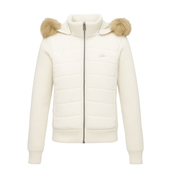 Lacost жіноча куртка двухстороння + жилетка (оригінал) розмір 36