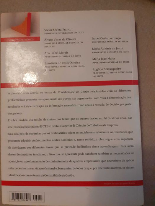 Temas de Contabilidade de Gestão Os Custos, os Resultados e a Informação para a Gestão (3ª Edição)