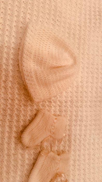 Xales de bebê feitos a mão