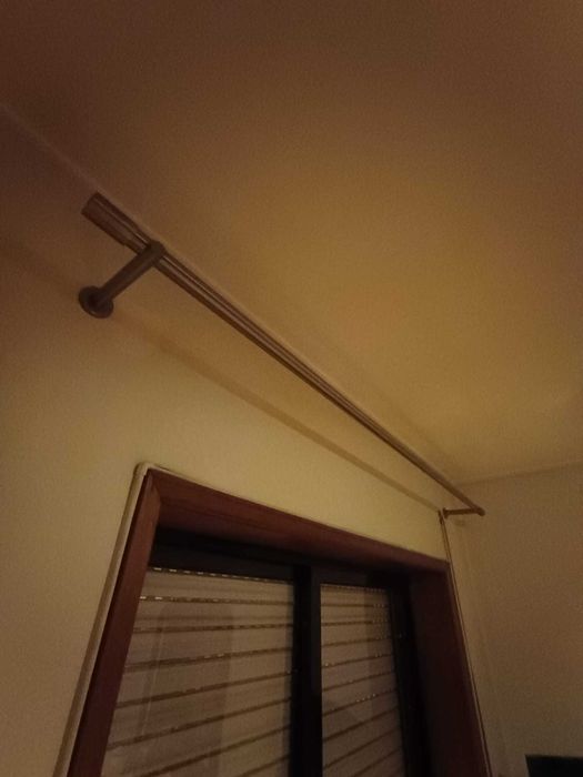 VARÃO DE CORTINADO EM INOX 200cm