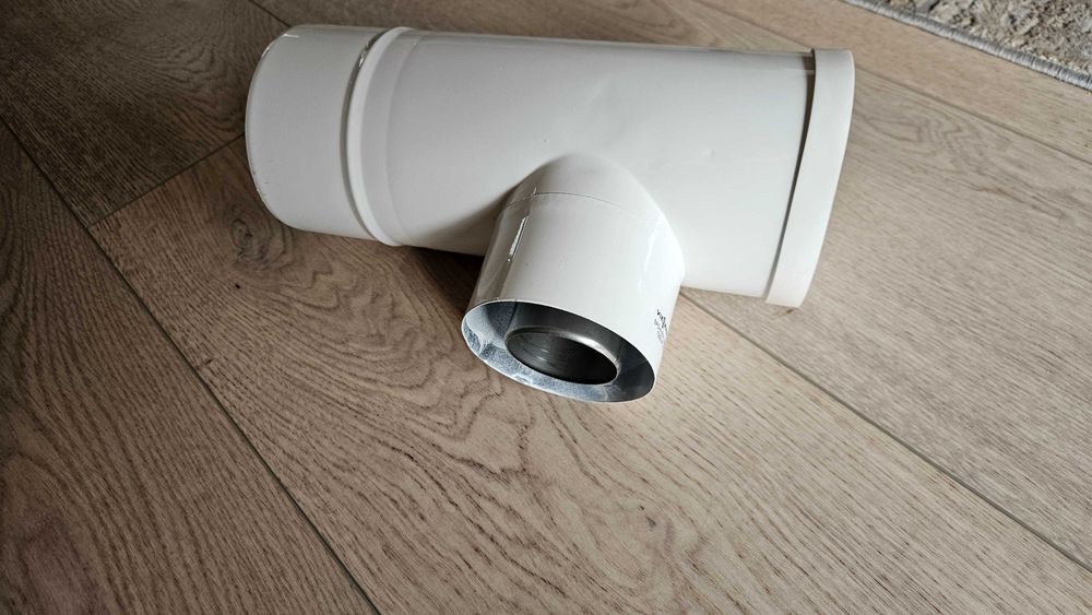 Viessmann orginalny trójnik przyłącza do kotła gazowego 80/125 na 60/100