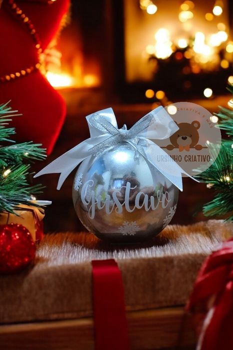 Bolas de Natal personalizada