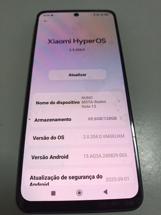 Telemóvel Xiaomi Redmi note 12