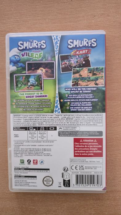 The Smurfs Mission Vileaf & The Smurfs KART - Nintendo Switch