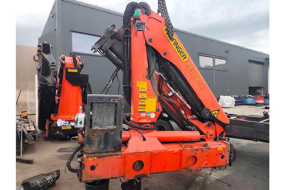 hds manipulator palfinger pk13001 radio hiab fassi terex