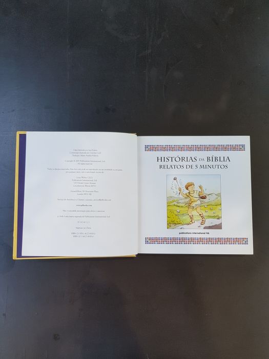 Livro Histórias Da Bíblia Ilustrada Relatos de 5 Minutos como novo